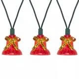 Santa's Christmas 30 Musical Bell Lights 7 Functions 25 Songs Waterproof AC Powered Plastic Living Room Decorative LED Lighting