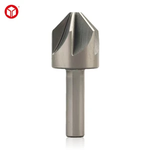 HSS 60/90/120 Degree Chamfer Straight Handle Shank Countersunk Drill for Metal Drill Bits