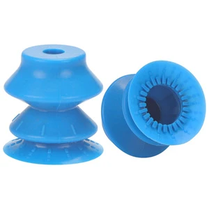 BGX34/41/48 Vacuum Suction Cup for Soft Bag Robotic Arm, Food Bag Packaging Bag, Corrugated 2.5 Fold PU Polyurethane Nozzle