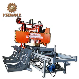 Fully Automatic Hydraulic Sawmill Portable Horizontal Big Log Sawmill Portable Chain Saw Chainsaw Mill