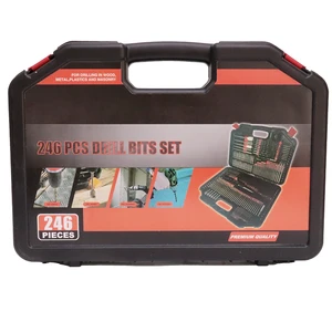 Multifunction 246Pcs Drill Bit Set Kit for Wood Metal and Concrete Power Tools Electric Drill Hand Tools Powerful Repair Parts