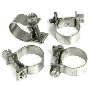 Stainless Steel Fuel Injection Clamp Bolt and Nut Hose Clamp