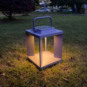 Solar Hanging Lantern Outdoor IP44 Waterproof Rechargeable Wireless 4 SMD LEDs 1-Year Warranty Warm White CRI 60 Garden Pathway