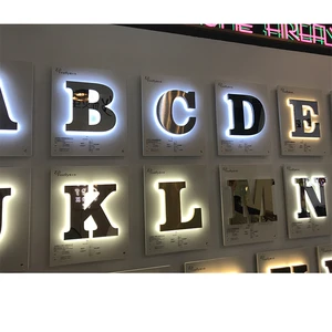 Professional 3D LED Advertising Sign for Shops Car Taxi Companies & Home-Customizable Size Stainless Steel & Acrylic Front Light