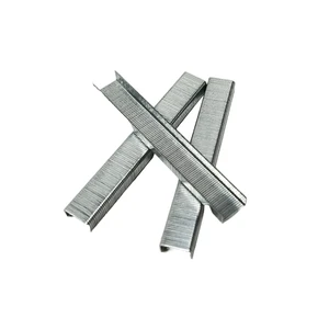 WISDOM Tools High Quality Galvanized Staple 1006F Sofa Furniture Code Nails 22GA 10F Staples Pin for Woodworking