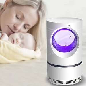Rechargeable LED Pest Control Bug Zapper Electric Mosquito Killer Lamp