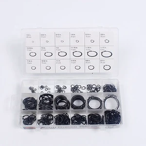 300pcs Snap Ring Assortment Retaining Rings Internal Circlip Snap Ring 18 Size C Type