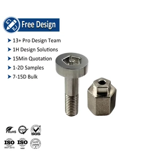 Custom Anti Theft Security Screw Stainless Steel M3 M4 M5 Metric Imperial Tamper Resistant Cap Machine Thread Tornillos Screws