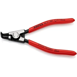 For KNIPEX External Retaining Ring Pliers a 01 90 Angled Polished Length 125 mm for Shaft Sizes 3-10 mm
