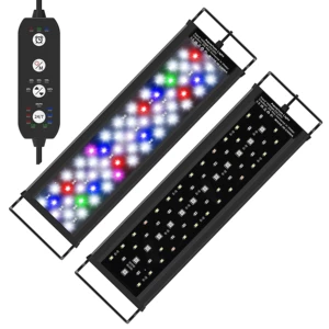 24/7 LED Luz Del Acuario Lamparas Para Acuario Full Spectrum Ultrathin Led Aquarium Lighting Lamp Aquatic Plant for Fish tank
