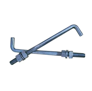 High Quality Carbon Steel L-Type Concrete Anchor Bolts M10 M16 M24 M20 M25 Anchors of Superior Quality