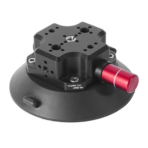 Hot Sales High Quality 4.5 Inch Small Hand Pump Camera Windshield Silicone Suction Cup CNC Aluminum Alloy Windshield Mount Cars