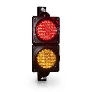 4 Inch Small Red Yellow Traffic Warning Light