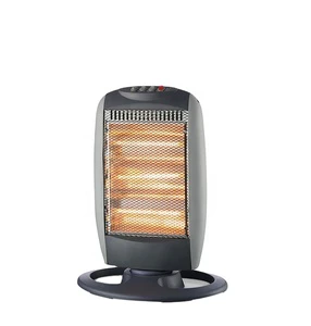 KONWIN Portable Freestanding Halogen Infrared Electric Heater With Lighting Function Plastic Material HH10S2