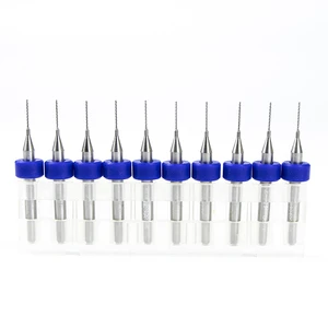 Factory Wholesale STF-Type Drill Bits for CNC Automobile Customizable Services 0.10mm-6.5mm Diameter Alloy PCB Bits