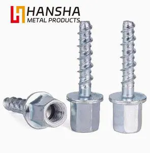 M10 Threaded Rod Hanger ISO Standard Blue Finish Concrete Screw Anchor Metric Anchors Product Category