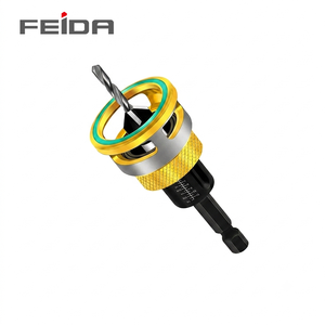 Auto Stop 4-Flute Countersink Drill Bit Set Adjustable Depth Stop Collar Woodworking Screw Hole Chamfer Drill Bit