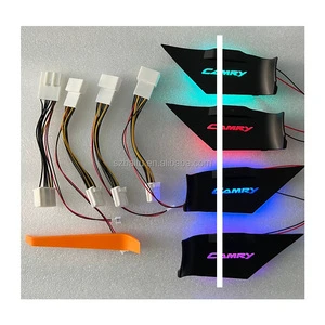 Interior Door Bowl Atmosphere Lamp Decoration Light Interior Door Blue Light Interior Door Bowl Lamp for Toyota Camry XV70