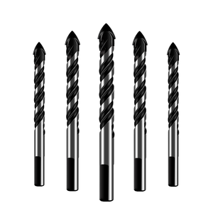 Center Drill Bit Multifunction Triangle Masonry Twist Drill Bit For Glass Ceramic Porcelain Tile Concrete Brick Wall Wood
