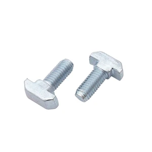 Minde Metric M8x20/25/30/40mm Thread Drop-in Hammer Head Bolt T Screw Stud For 4040 4545 Series 10mm Aluminum Extrusion Profile