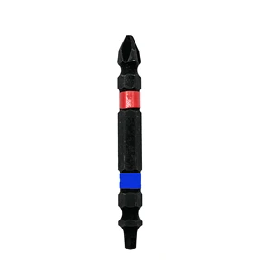 Drill Bit Magnetic Screwdriver Bit 1/4 Inch Hexagon Shank Driver S2 Screwdriver Bit