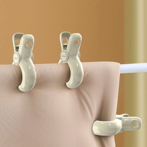 Wholesale ABS+TPR Large Clip Strong Windproof Quilt Drying Beach Towel Clips
