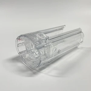 Custom Transparent PC Insert Thread Bushing Plastic Injection Molding Part Services