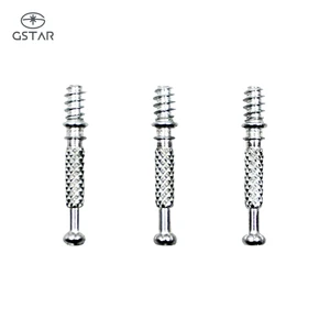 Connector Cam Lock Screws Mini Fix Nut Furniture 3 in 1 Connector Fastener