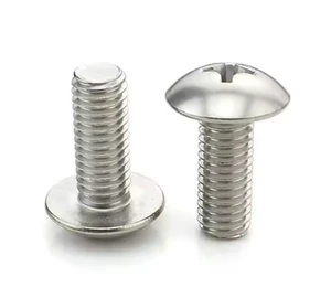 YPH High Quality YPH Stainless Steel Truss Head Machine Screw Customized Thread Bolt Length Inch Size M5 M6 M8 Torx Head Bolts