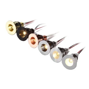 1W Dot LED 2cm Mini Recessed Led Spotlights Recessed Light for Clothing Cabinet