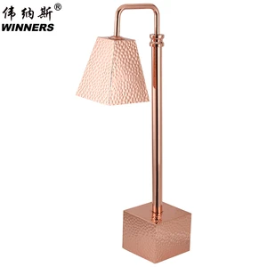 WINNERS Horeca Equipment Save Space Rose Gold Stainless Steel 275w Electric Food Lamp Keep Food Warm Light for Serving