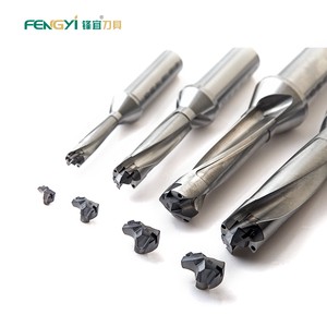 Fengyi Customized S1 Standard Drilling Head High Speed CNC Indexable Crown U Bit Drill