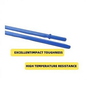 High-quality SINOROCK Forged Carbide 11 Degrees H22 Taper Drill Rods for Coal Mining 3-Month Warranty 24.6kg