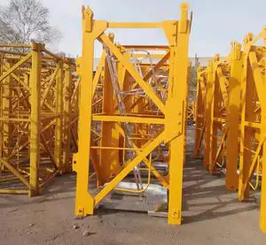 Tower Crane Spare Part About Mast Section Anchor Frame Climbing Frame And Embedded Legs Building Construction 1600*1600*2500