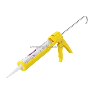 Waterproof Adhesive Filling Hand Operated No Drip Manual Transparent Glue Gun Caulking Silicone Gun Caulking Gun