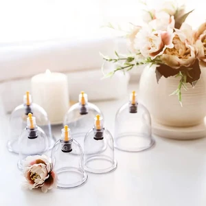 Low Price Factory Direct Supply Vacuum Hijama Cupping Cups Set Physical Therapy Cupping Kit For Salon Home Use Bulk Wholesale