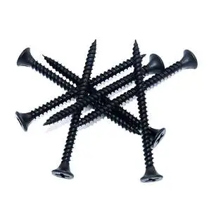 Countersunk Head Gypsum Board Self Tapping Bugle Head Knauf Gypsum Black Drywall Screw