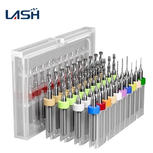LANSHENG High-efficiency Tungsten Steel 38mm PCB Drill Bit for PCB SMT CNC Molds Engraving Plastic