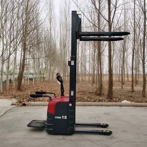 Factory Price Manual Pallet Stacker 1.5 Ton2 Ton 3M Lift Height Pallet Stacker Hydraulic Electric Stacker