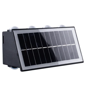 Hot Selling Home Outdoor Emergency up and Down Night Lamp Motion Sensor Garden Waterproof Modern Solar Wall Light for Garden
