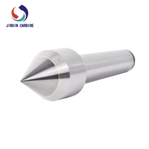 JEEKVISEN OEM Ultra-Wear Resistant Carbide Center with Steel Body-for High-Speed Machining