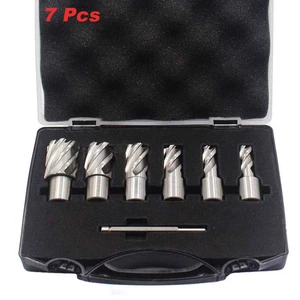 7 Pcs Annular Cutter Set 3/4