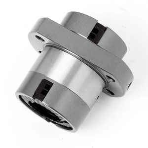 WEEMT Source Factory SFU Flanged Ball Screw Nut Double Circulation High Rigidity Ball Nut for Linear Automation Modules