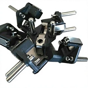 TWL TWL-N03 VDE French Plug 4.8mm Electrical Brass Pin Insert (Hollow & Solid) Black 250V European Standard