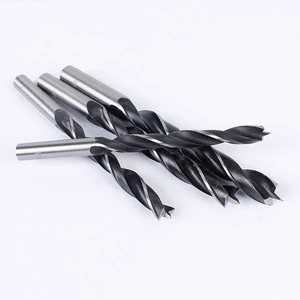 High-carbon Steel Three Point Wood Drill Bit for Woodworking Drilling Wood Hole Drilling Tool Bit