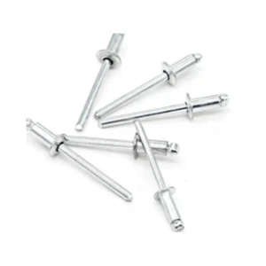 High Quality DIN Standard Solid Flat Dome Head Pop Blind Rivet Aluminum Blind Rivet Reasonable Price Tubular Steel Material