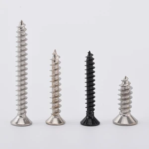 OEM ODM Drill Bit Size 6 Aluminium M3 Grub Cross Head Stainless Steel Counter Sunk Anti Theft Phillips Countersunk Screw