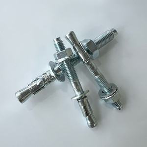 M12*100 Stud Anchors, Wedge-shaped Anchors for Expandable Rock and Concrete, High Load-bearing Capacity.