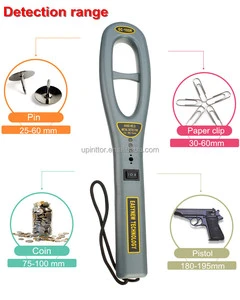 GC-101H Industrial Metal Detector for Security Checking Sound & LED Alarm Security Checker Scanner