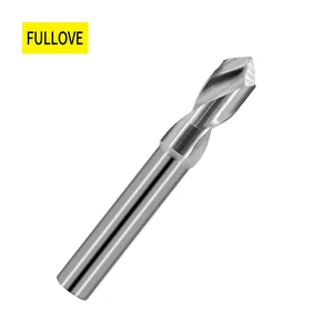 Customizable Solid Carbide Chamfer Drill Bit High Precision ODM OEM CNC Tools for Metalworking